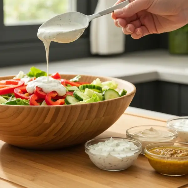 Jaki sos do sałatki gyros? Oto kilka propozycji