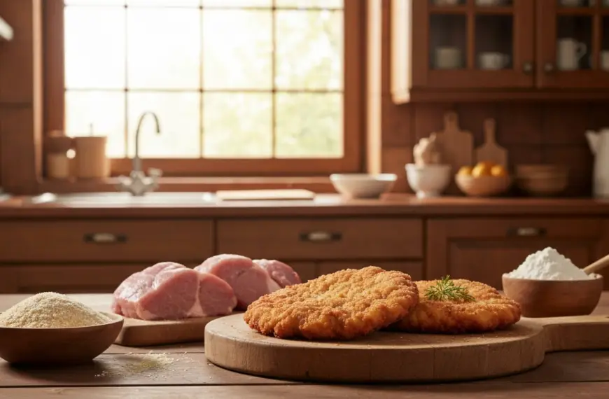 Ile kalorii ma kotlet schabowy? Panierowany i bez panierki