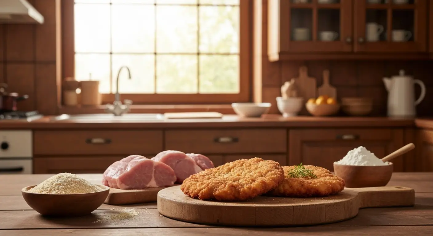 Ile kalorii ma kotlet schabowy? Panierowany i bez panierki